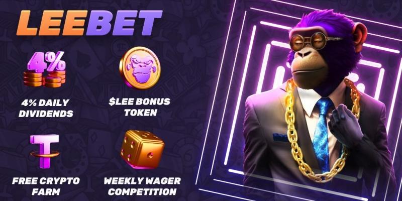 LeeBet.io - New Crypto iGaming Platform with a Simple Method to Earn 4% Daily Profit