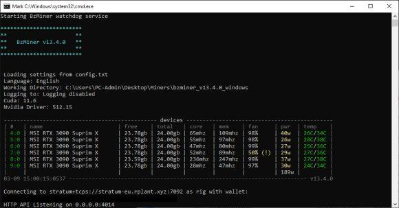 New lolMiner 1.70 and BzMiner v13.4.0 Bring More NEXA Performance Improvements