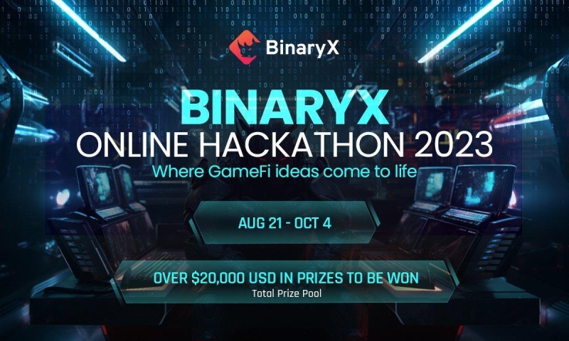 BinaryX Hackathon: US$25,000 Cash Prizes For Gaming Developers Looking to Shape the Future of GameFi