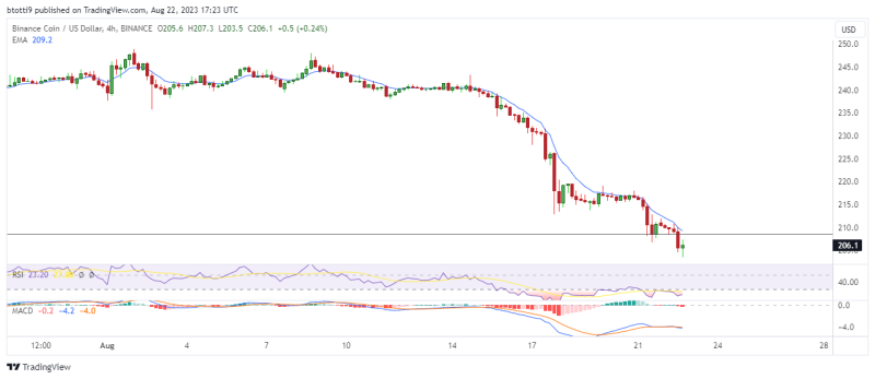 BNB price: headwinds mount, bulls could fall off cliff