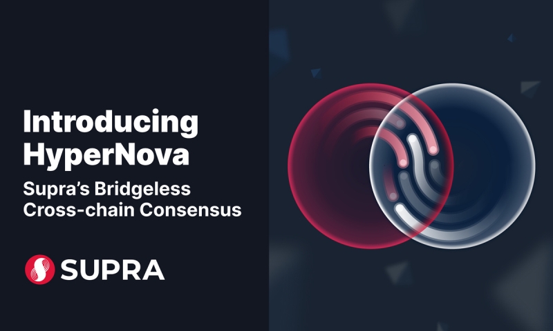 Supra Introduces a Cross-chain Bridgeless Technology — HyperNova — that Enables Secure Blockchain Interoperability