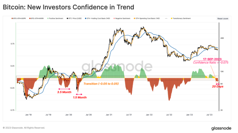 Bitcoin short-term holders 'panic' amid nearly 100% unrealized loss