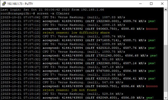 Optimizing the Cooling of Orange Pi 5 for Mining VerusCoin (VRSC)