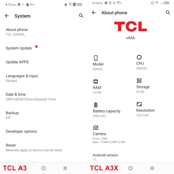 Using Alcatel TCL A3 and TCL A3X Smartphones for VerusCoin (VRSC) Mining