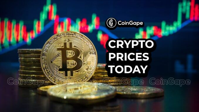 Crypto Prices Today: Bitcoin, Pepe Coin Plummet As MINA Rises