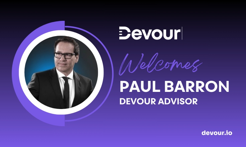 Devour.io Announces Tech Analyst and Media Expert Paul Barron as Advisor