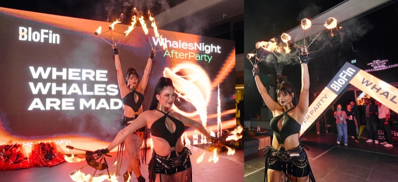 BloFin Sponsors TOKEN2049 Dubai and Celebrates the SideEvent: WhalesNight AfterParty 2024