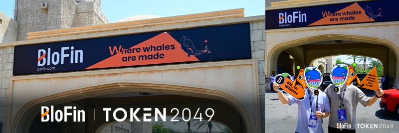 BloFin Sponsors TOKEN2049 Dubai and Celebrates the SideEvent: WhalesNight AfterParty 2024