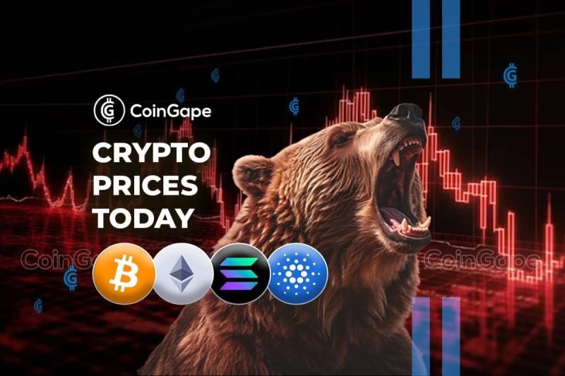 Crypto Prices Today April 25: Bitcoin Dips To $64K, ETH At $3100, Hedera, WIF & BONK Plunge