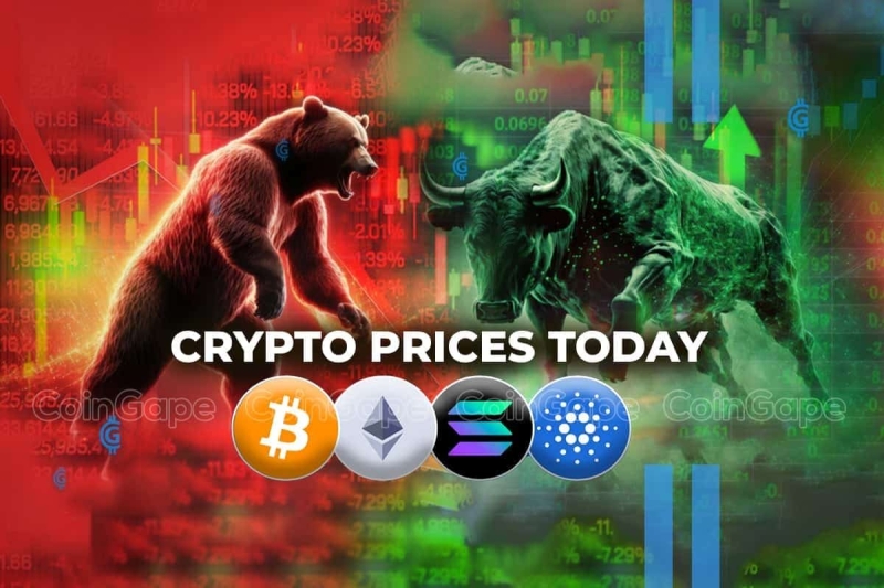 Crypto Prices Today April 5: Bitcoin At $67K, Ethereum Nears $3300, ADA & XRP Recover