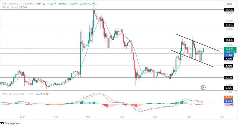 Uniswap (UNI) Price Gives Strong Breakout Above $10, How Far Will the Rally Continue?