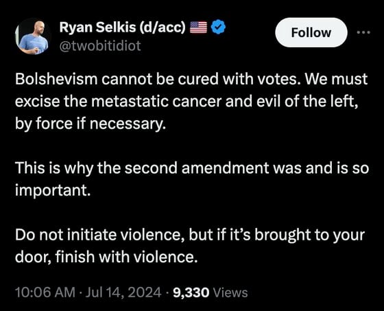 After 'Civil War' and Anti-Immigrant Tweets, Ryan Selkis Told to Cool It by His Crypto Startup's Leadership