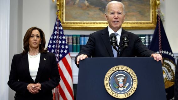 With Biden Out, Polymarket Favors Harris for Democratic Presidential Nominee