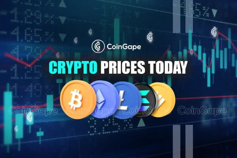 Crypto Prices Today August 13: Bitcoin At $59K Amid ETF Inflows, Altcoins Soar Up To 20%