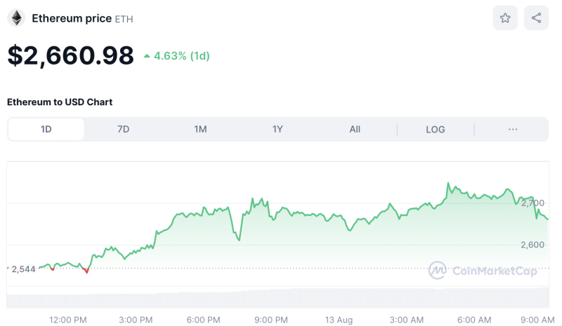 Crypto Prices Today August 13: Bitcoin At $59K Amid ETF Inflows, Altcoins Soar Up To 20%